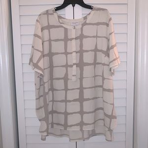 *CLOSET CLEANOUT* Adam Lippes Windowpane Top